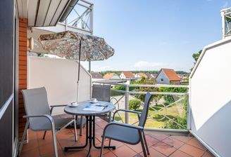Balkon in sonniger Lage
