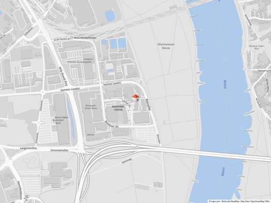 Geolyzer Kartenausschnitt