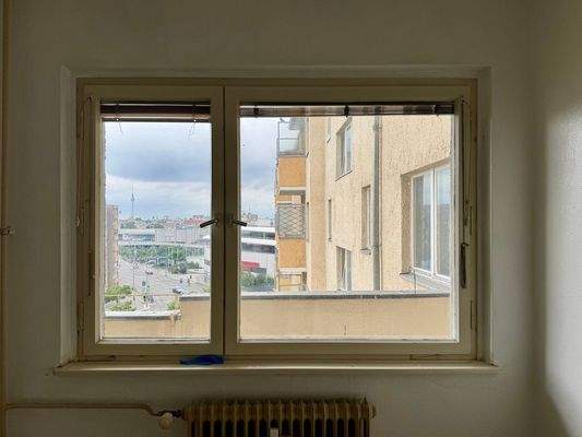 Der Schlafzimmerausblick