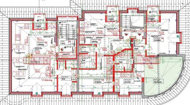 Grundriss Dachgeschoss 
