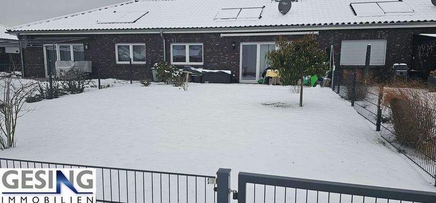 Moderner Zeilenbungalow