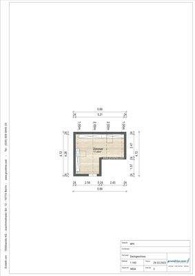 Grundriss Dachgeschoss