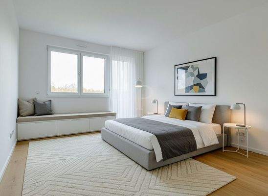 Schlafzimmer - KI-Gestaltungsbsp.