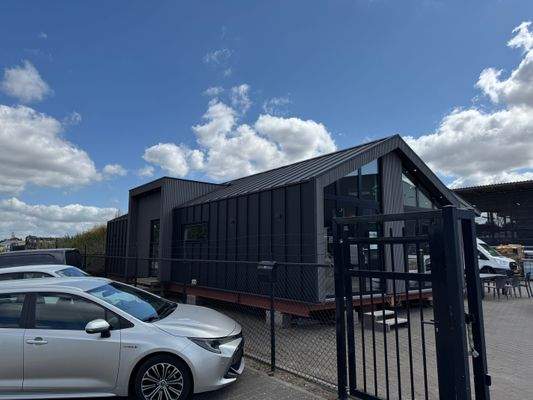 Detailansicht Fassade echtes Bild