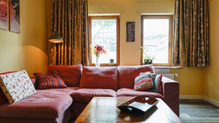 Gruppenhaus Wohnzimmer.