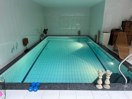 Swimmingpool Front-Ansicht