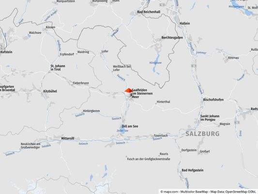 Geolyzer Kartenausschnitt