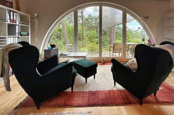 Blick aus dem Gästehaus