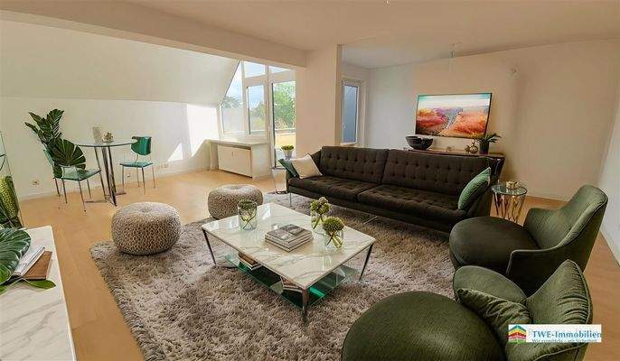 Wohn- und Esszimmer - KI