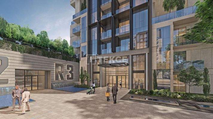 Apartments with Rich Social Facilities in Istanbul, Beyoğlu