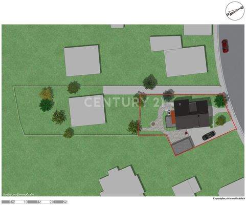 Lageplan - Grundstücksgrenzen