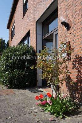 Der Eingang zu den Büroräumen