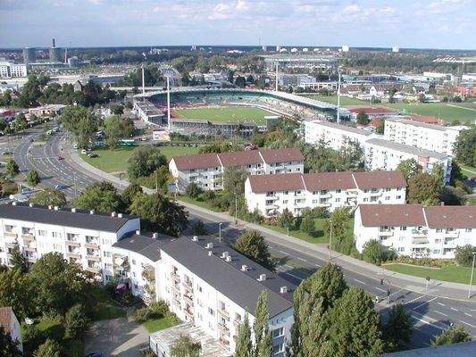 Blick VW Arena Nordseite