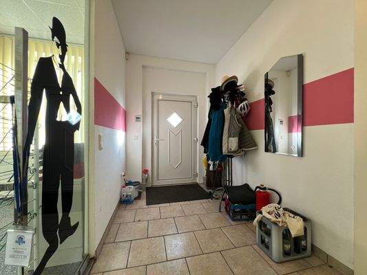 Hintereingangsbereich