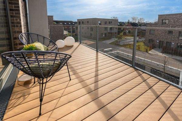 Balkon in Südwestausrichtung