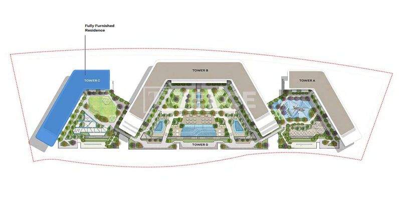 Seaview Apartments with Installments on Siniyah Island