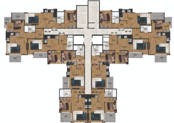 Apartments Walking Distance From the Beach in Alanya