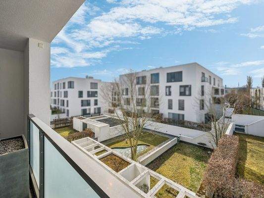 Loggiablick nach Westen