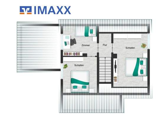 Grundriss Obergeschoss