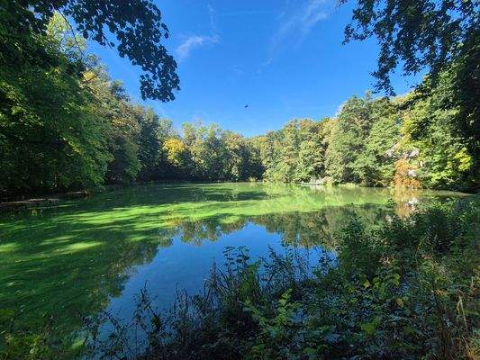 Sahnpark 250 m entfernt