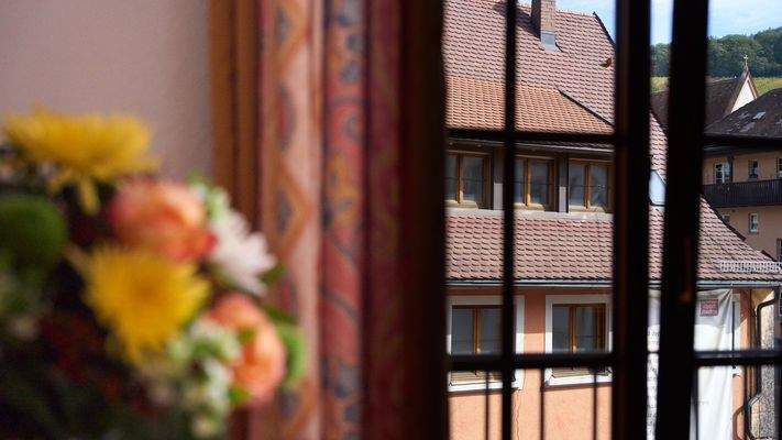 Altstadtblick aus dem Fenster