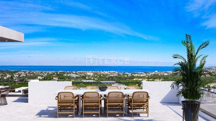 Sea View Villas with High Standards in North Cyprus