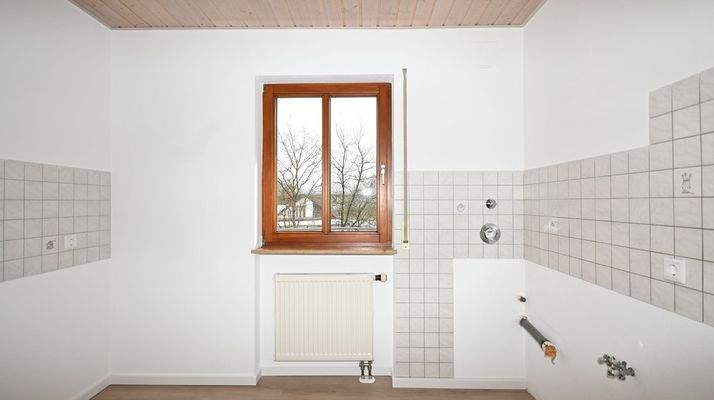 Platz für die Einbauküche