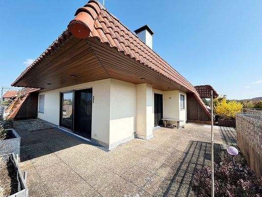 Süd-Westdachterrasse