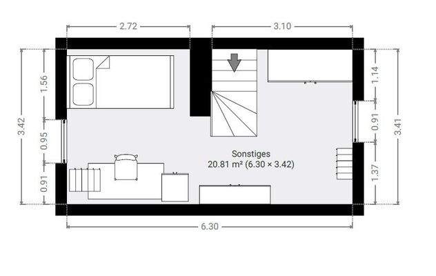 Grundriss Dachgeschoss