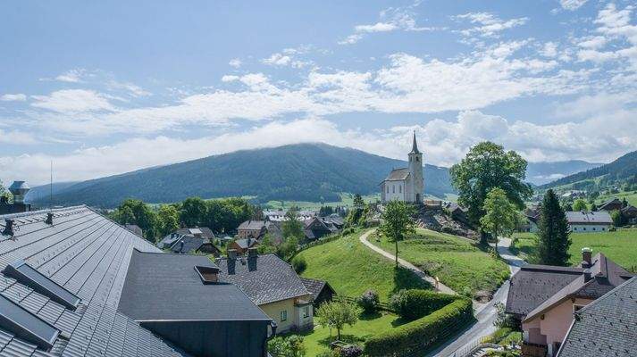 Blick auf Wolfgangskirche