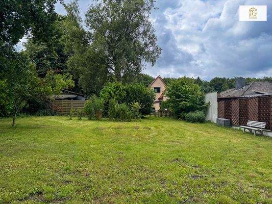 Hausansicht vom Garten