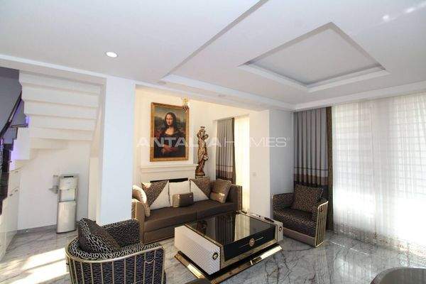 3-Bedroom House in a Complex with Pool in Belek Antalya