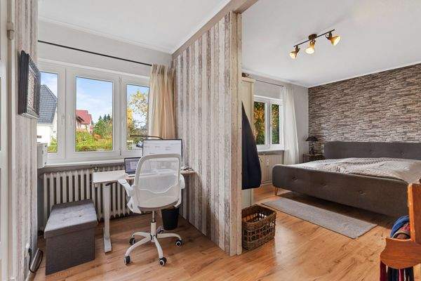 Erdgeschosswohnung Büro / Schlafzimmer