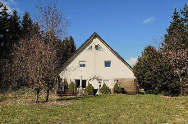 Giebelansicht Garten