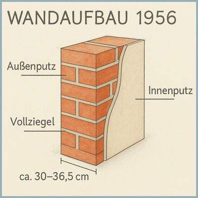 Wandaufbau