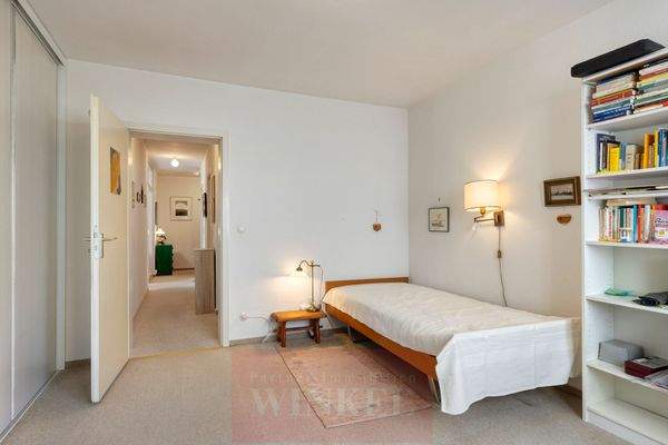 Schlafzimmer nach innen