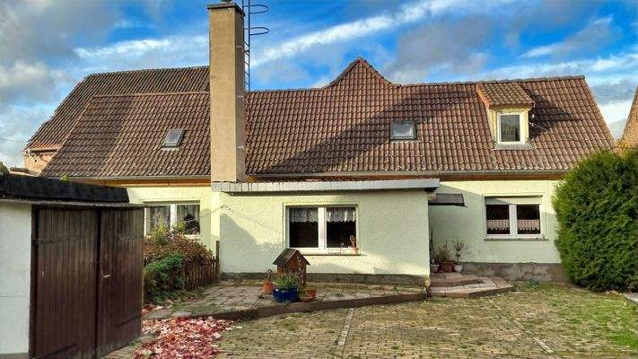 Immobilienansicht hofseitig