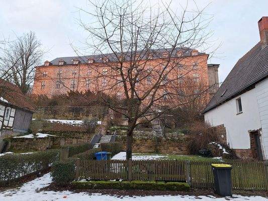 Freie Blick auf Schloss