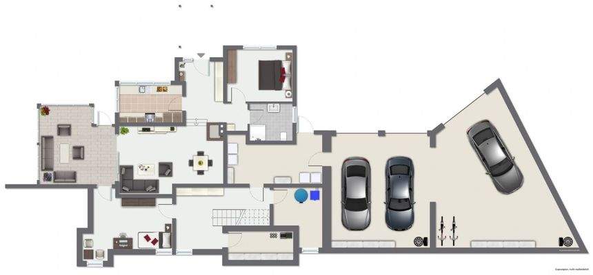 Souterrain (mit Einliegerwohnung)