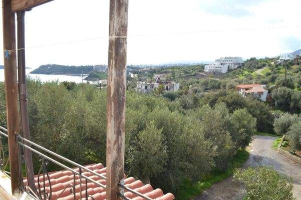 Kleines Hotel mit Meerblick, in der Nähe von Strand und Stadt auf Kreta