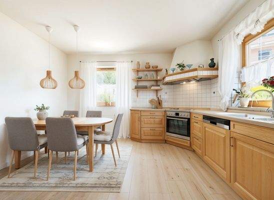 Einbauküche mit Essplatz im EG - (KI generiert) - (KI generiert)