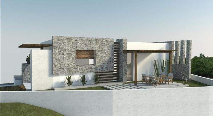 Kreta, Kissamos: Halbfertiges Haus mit Blick auf Meer und Berge zu verkaufen