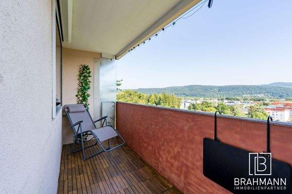 Traumhafter, Überdachter Balkon 