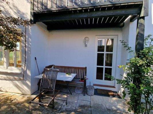 Sitzplatz vor der Küche