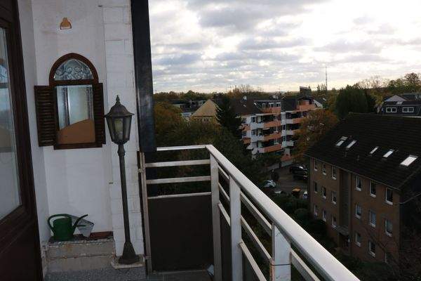 Balkon begehbar vom Wohnzimmer