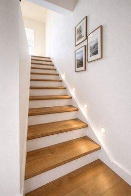 Eleganter Treppenaufgang