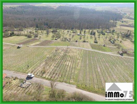 Blick mit der Drohne