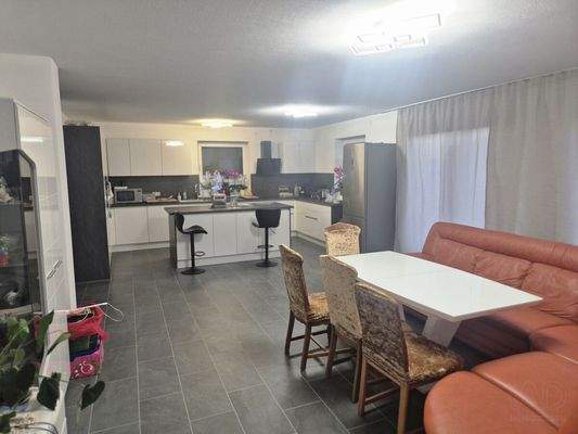 Whg unten Wohnen /Küche