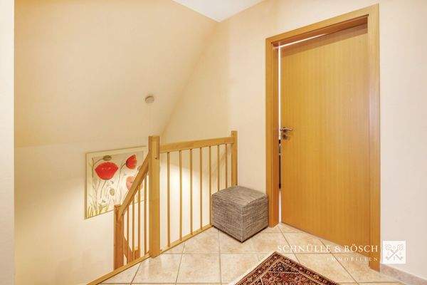 Der Treppenflur im Obergeschoss