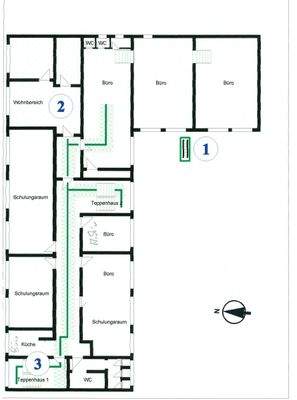 1. Obergeschoss Haus 2 Ackerwand 15
